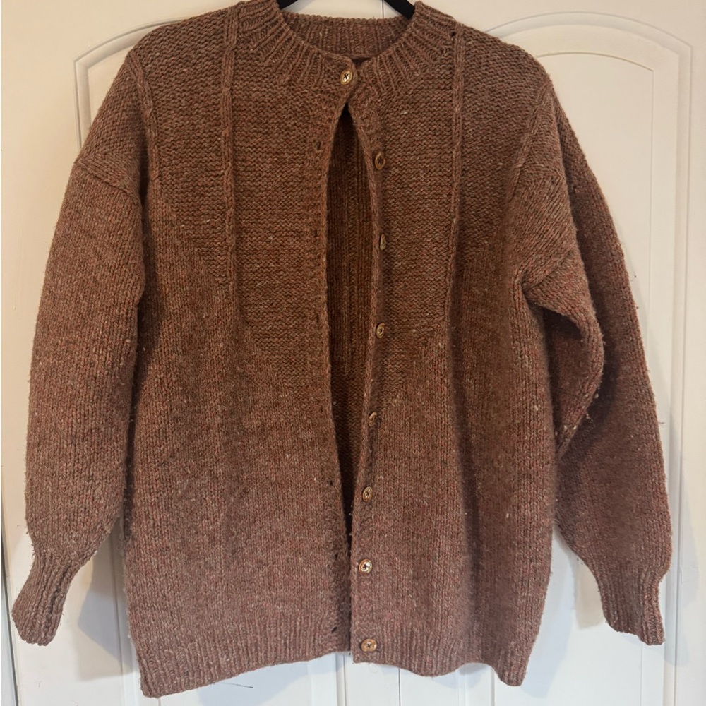 Women’s Brown Sweater Cardigan
